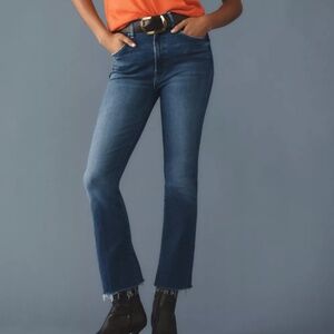 MOTHER The Hustler High-Rise Ankle Jeans